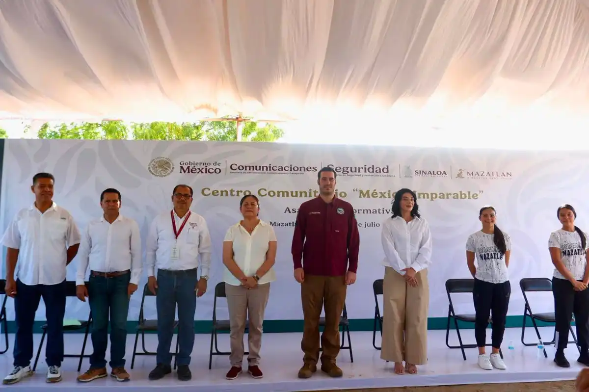 Inician construcción del Centro Comunitario “México Imparable” en Pradera Dorada V, Mazatlán
