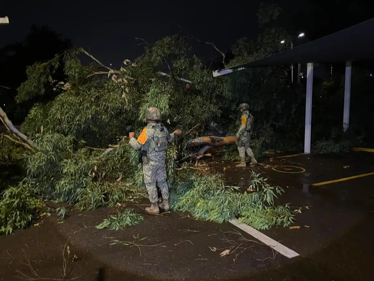 Protección Civil atiende afectaciones por lluvias y vientos en Culiacán