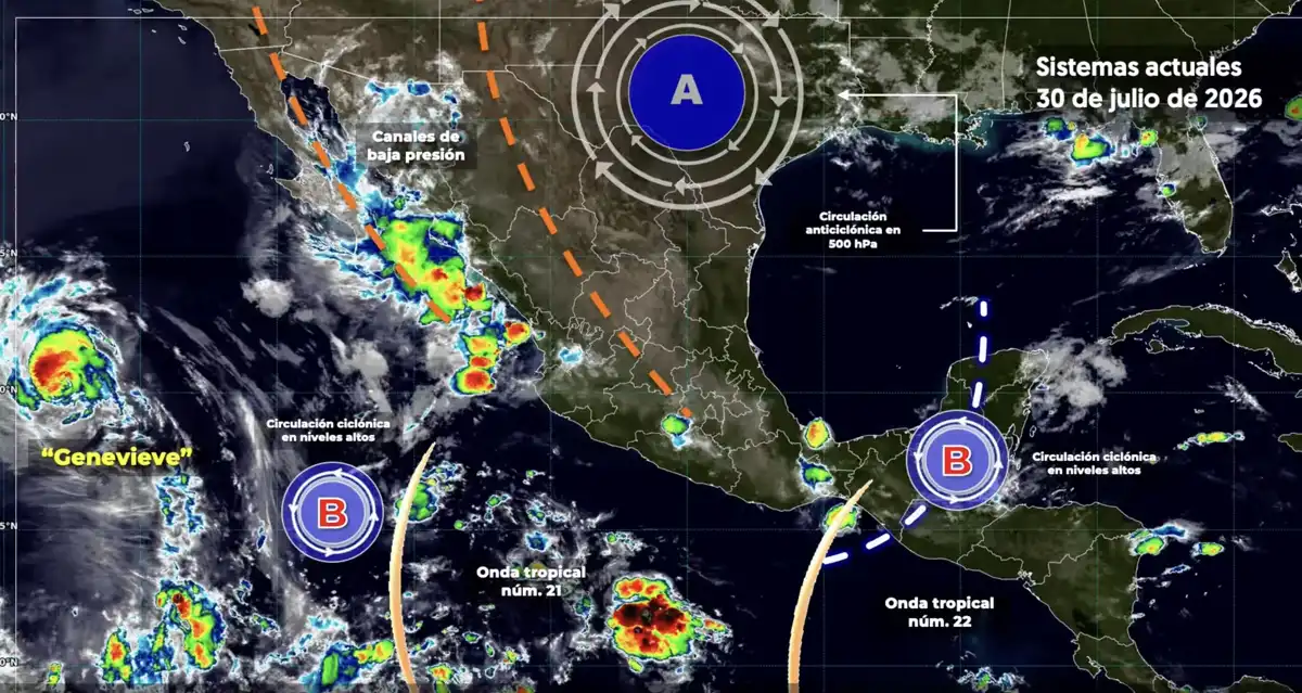 Pronostican lluvias fuertes y temperaturas de hasta 45 grados en Sinaloa este jueves