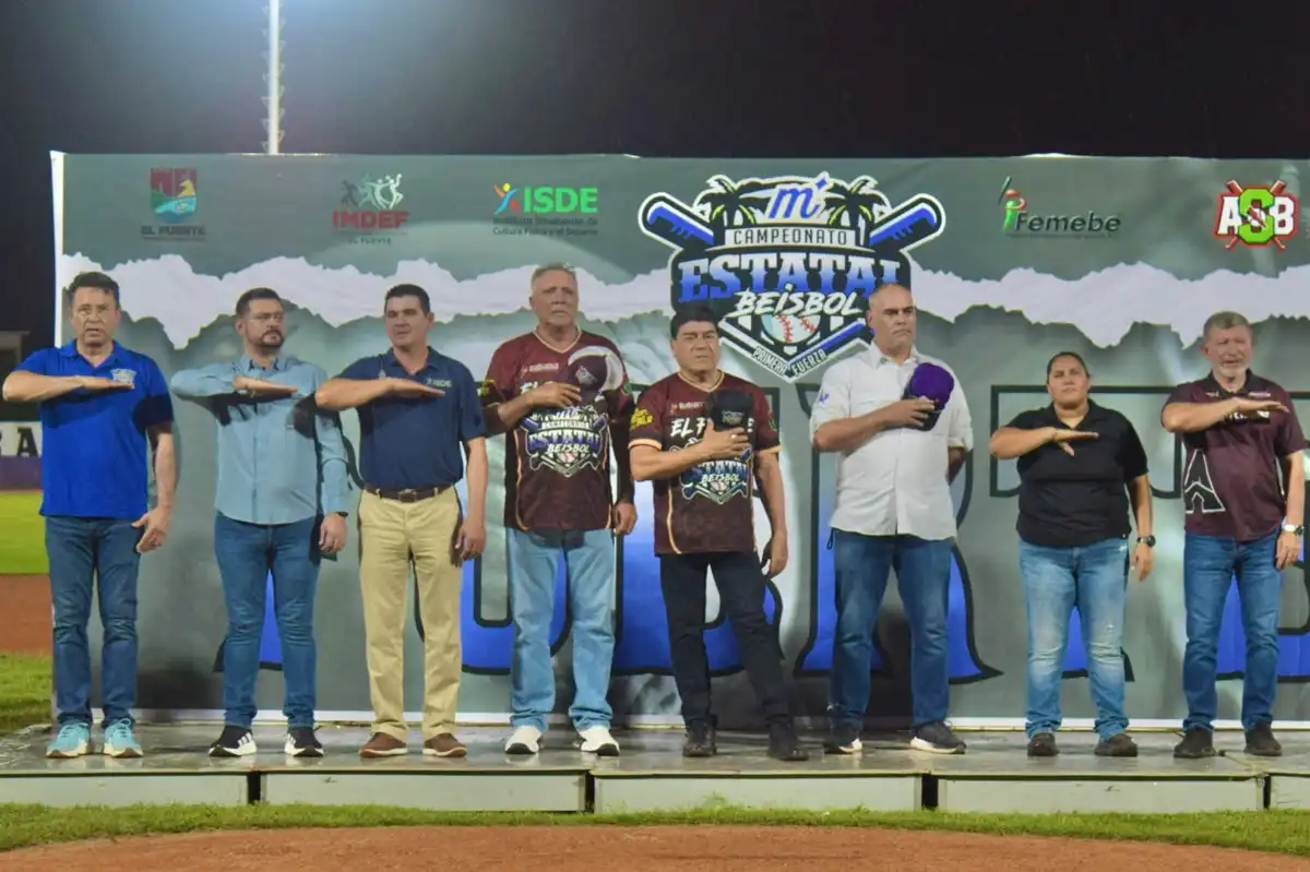 El Fuerte inaugura el Torneo Estatal de Béisbol de Primera Fuerza 2026 con las mejores selecciones de Sinaloa