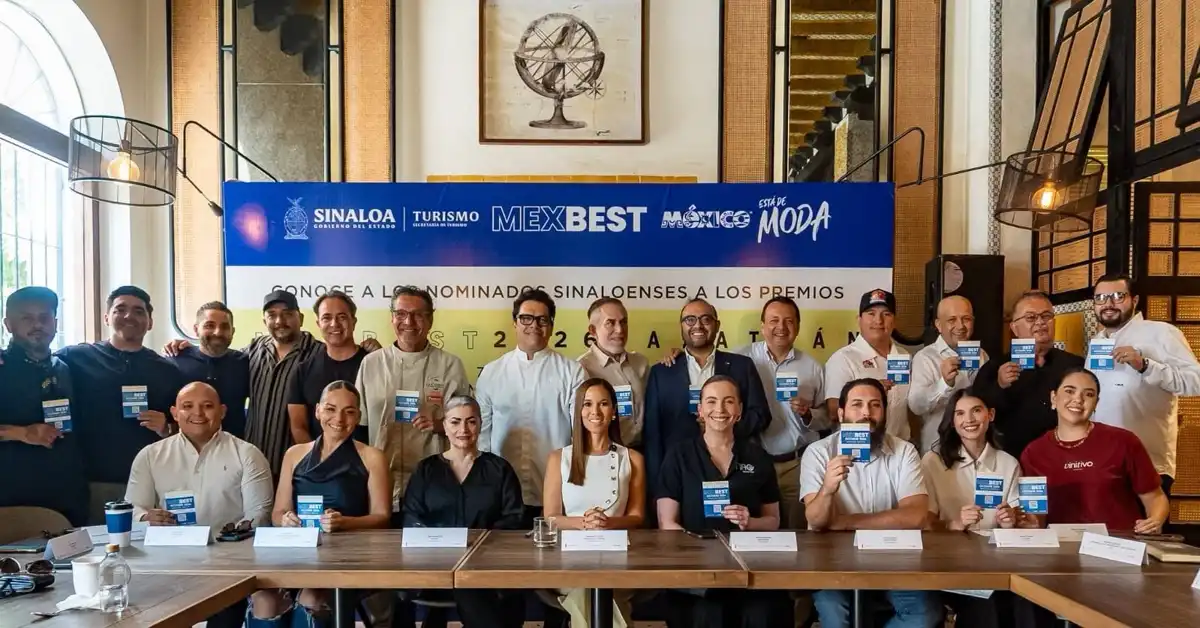 Sinaloa destaca en MexBest 2026 con 27 establecimientos nominados