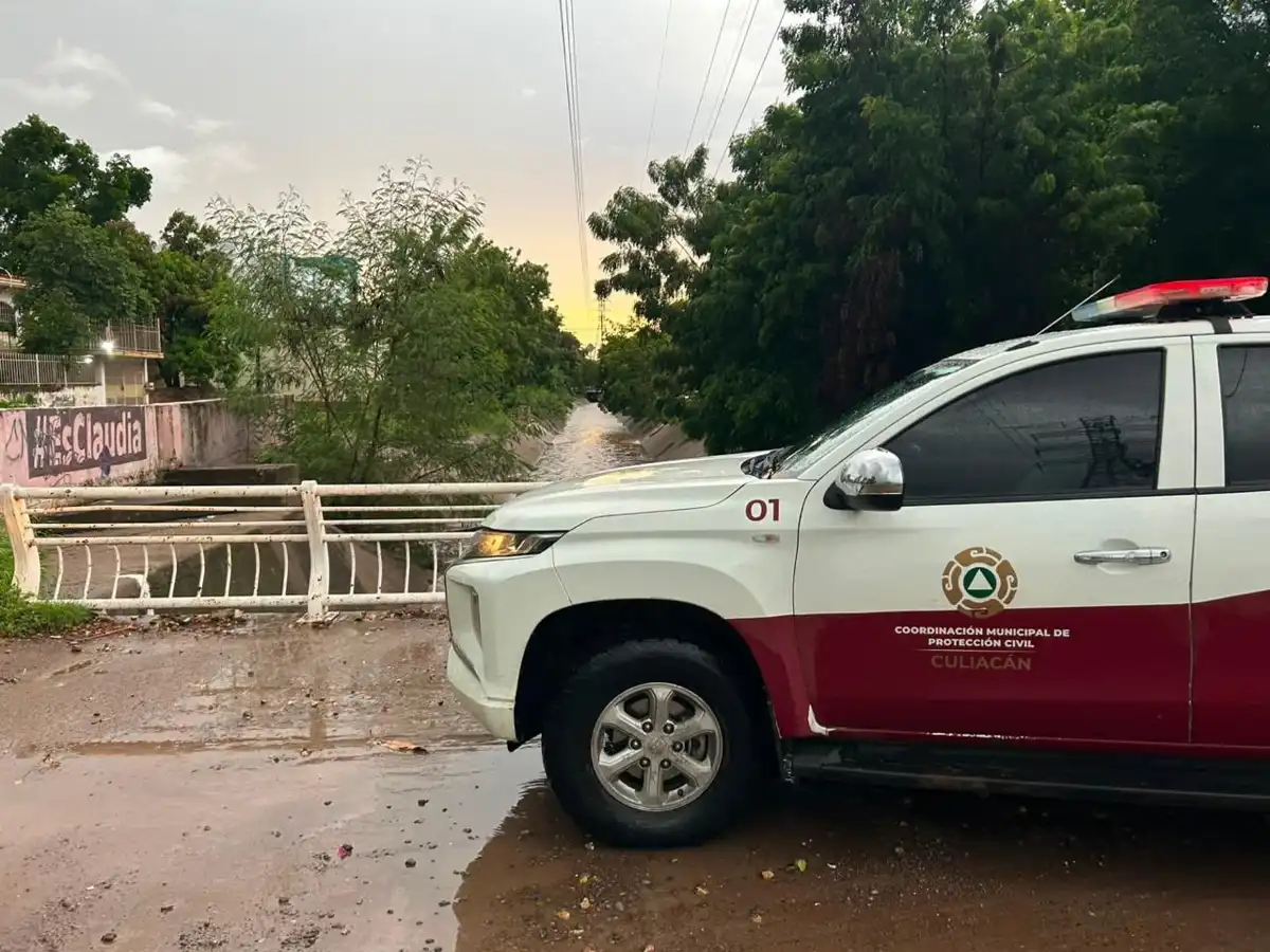 Lluvias en Culiacán dejan cuatro personas rescatadas y múltiples afectaciones