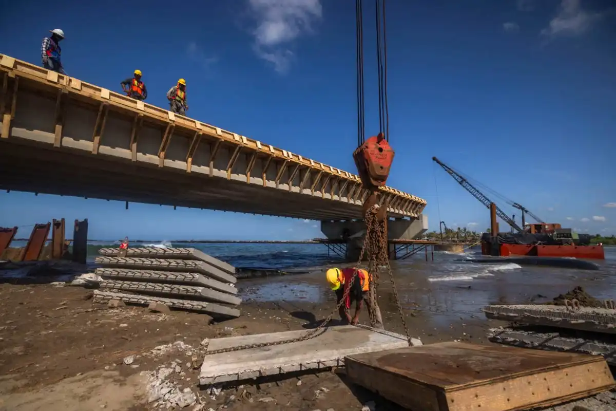 Puente Bellavista-Las Glorias registra 45% de avance; invierten 250 mdp en Guasave
