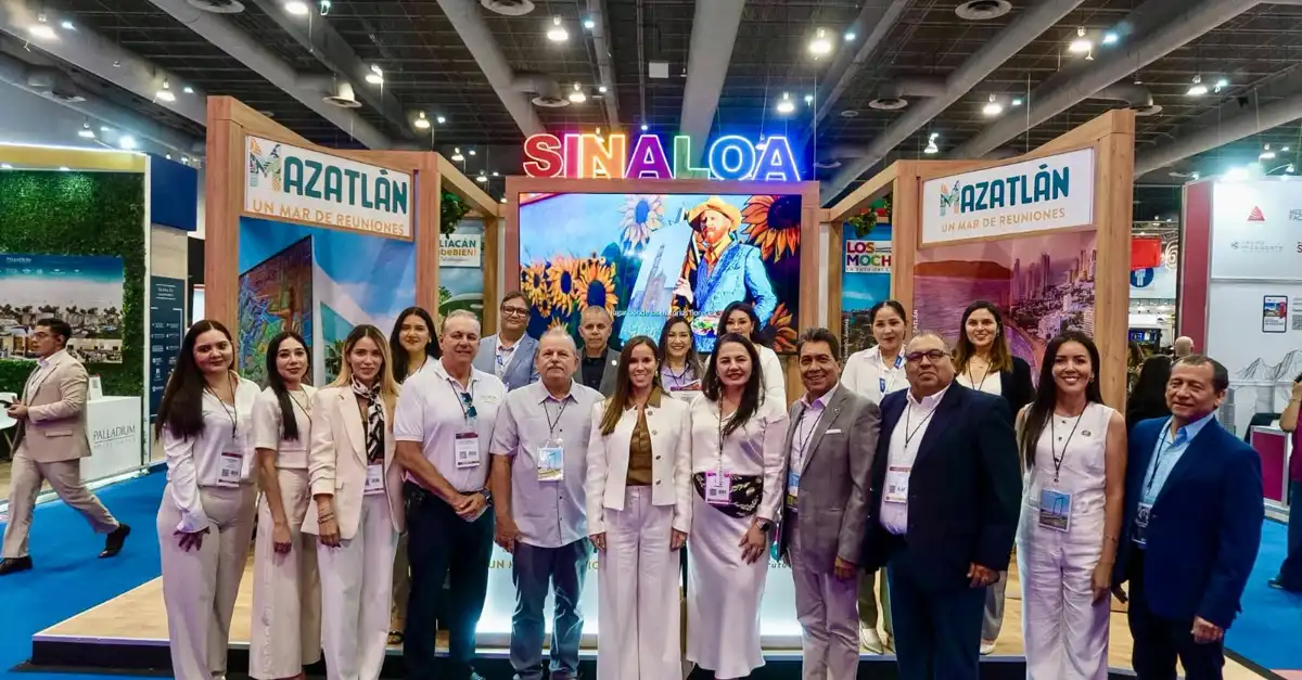 Sinaloa promociona Mazatlán, Culiacán y Los Mochis en IBTM Américas 2026