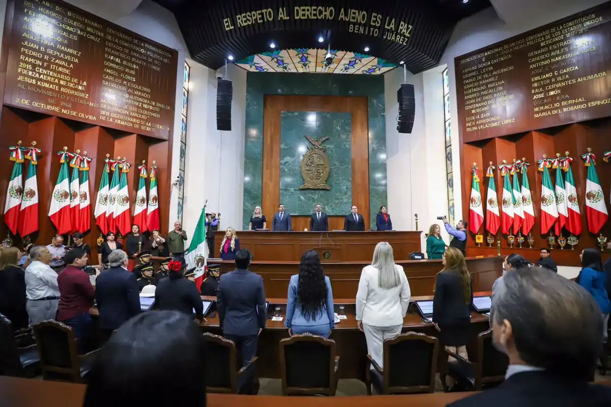 Congreso de Sinaloa inicia último año de la 65 Legislatura y elige nueva Mesa Directiva