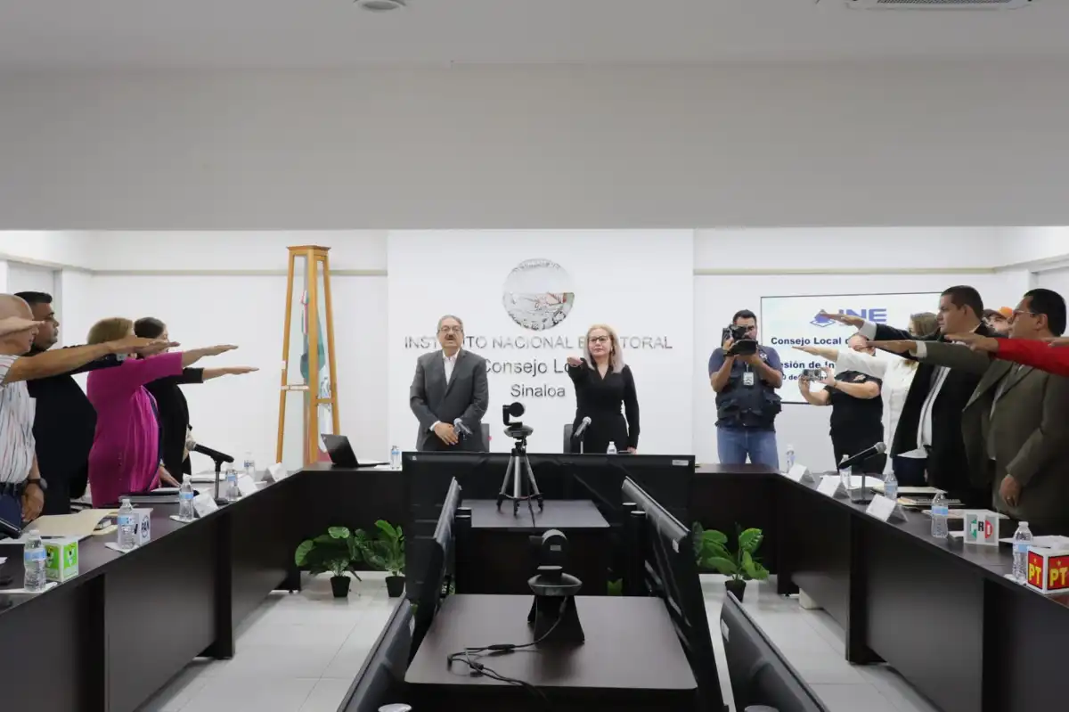 INE instala Consejo Local en Sinaloa rumbo a las elecciones de 2027