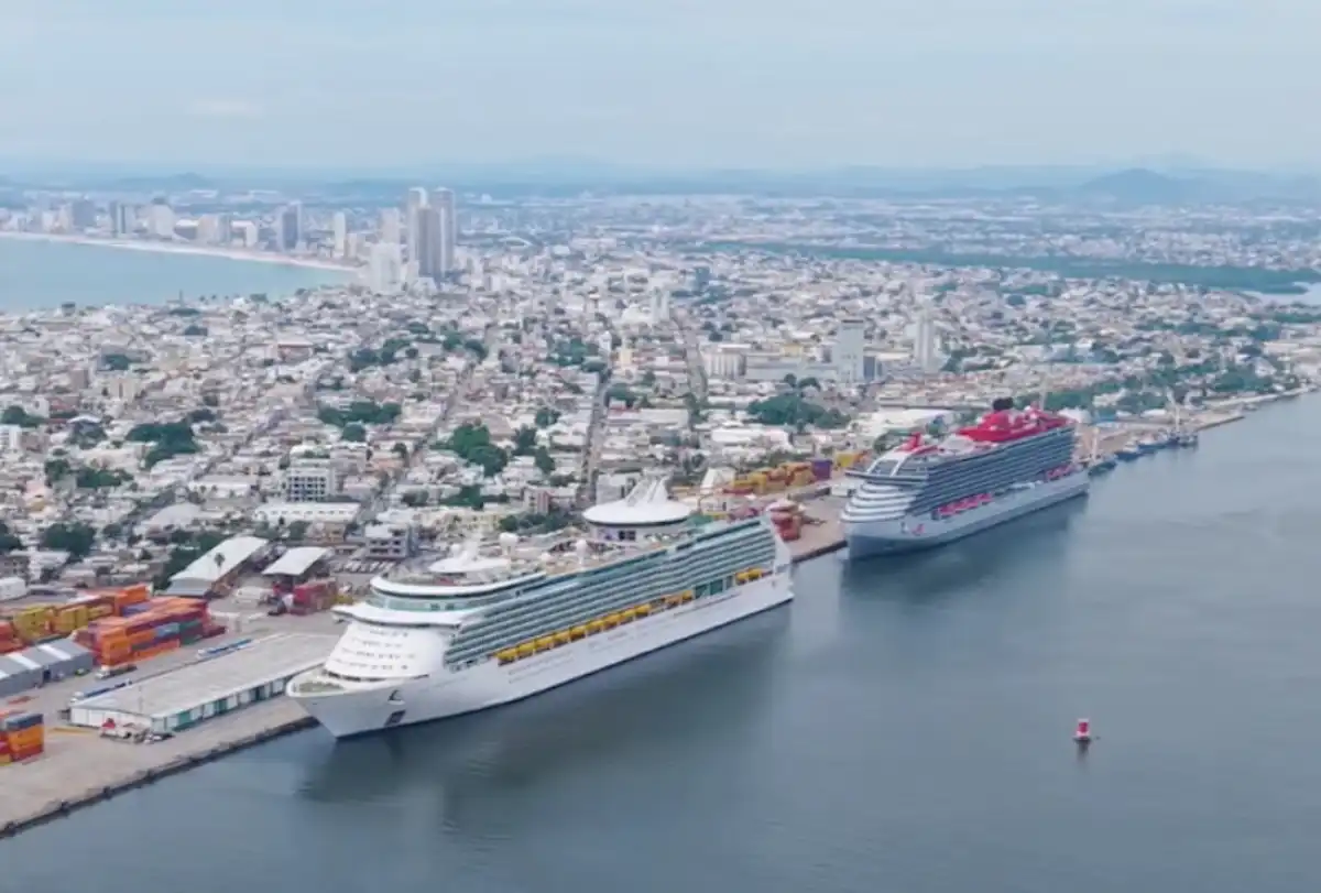 Mazatlán recibe dos cruceros en un día con casi 6 mil pasajeros