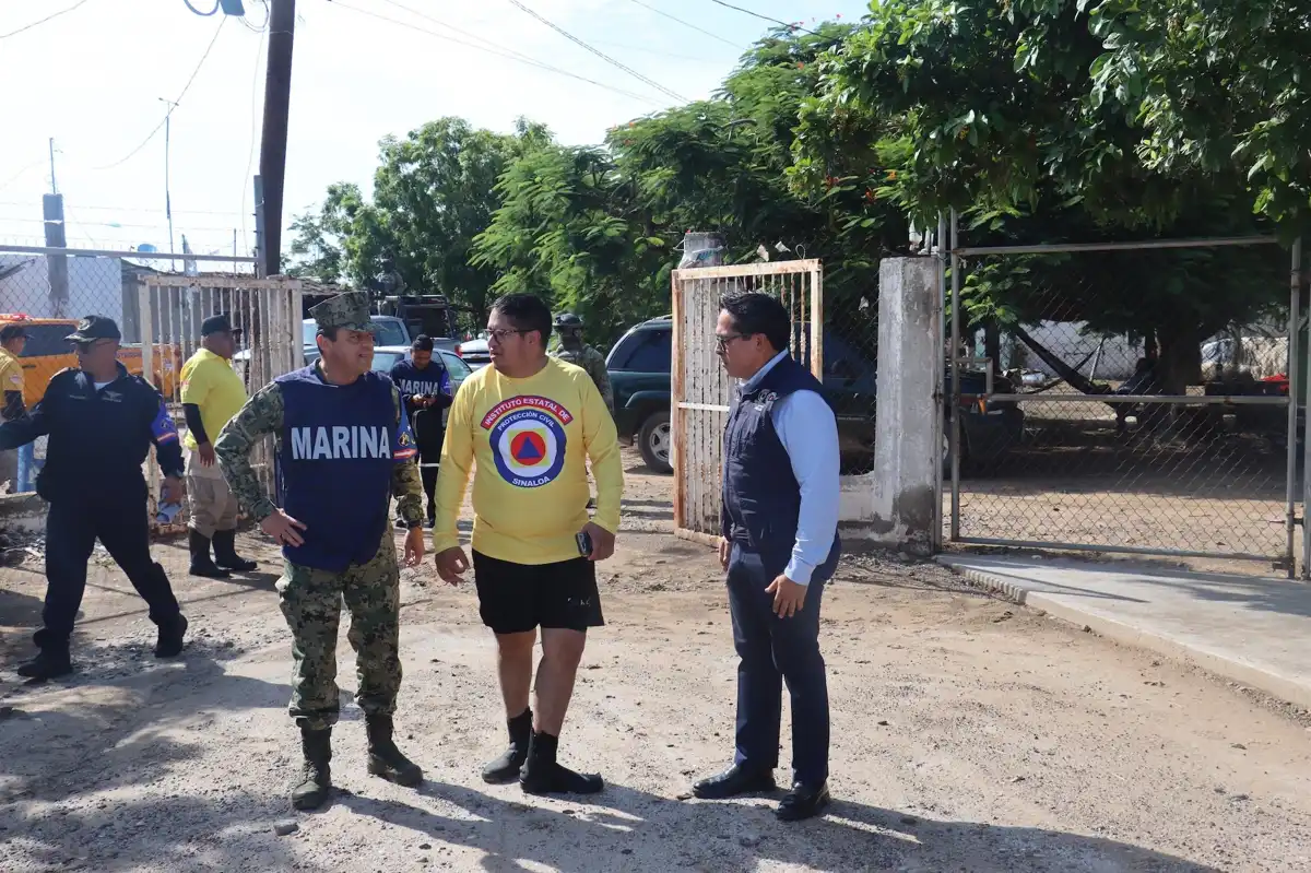 Protección Civil mantiene vigilancia en Las Aguamitas, Navolato