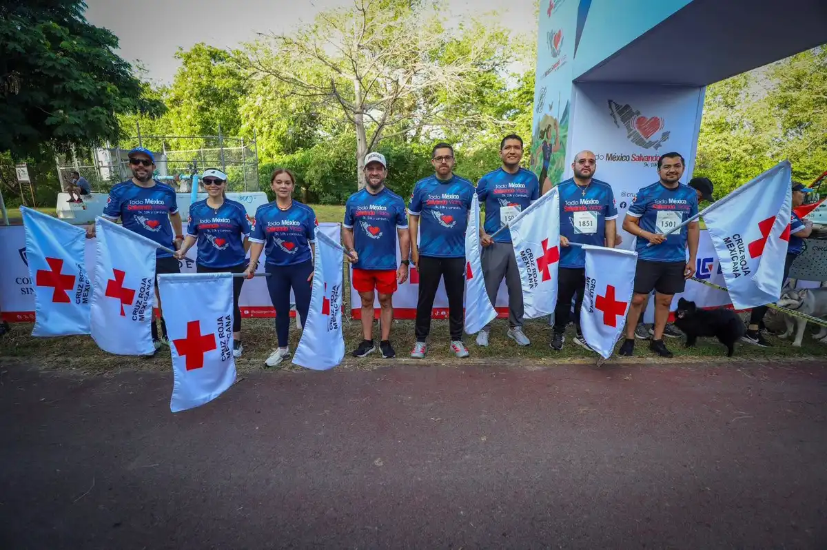 Secretaría de Salud de Sinaloa participa en carrera Todo México Salvando Vidas