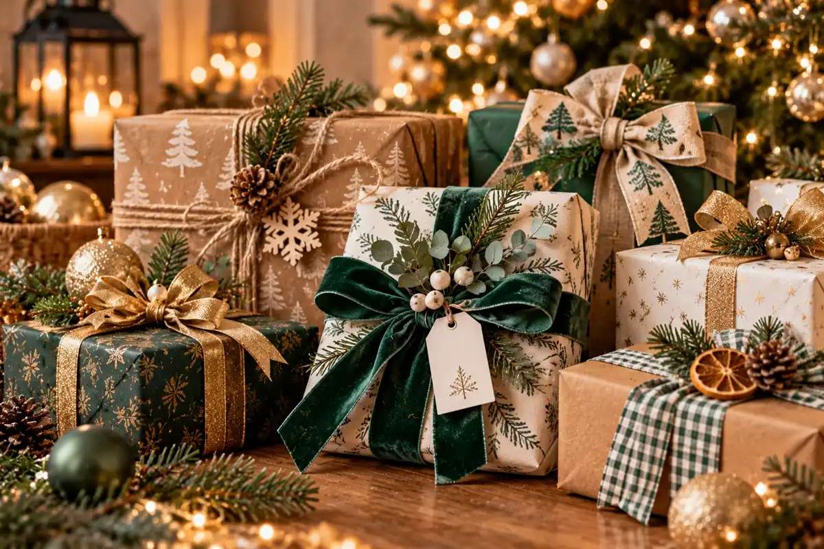 10 ideas para envolver regalos navideños con estilo en 2026