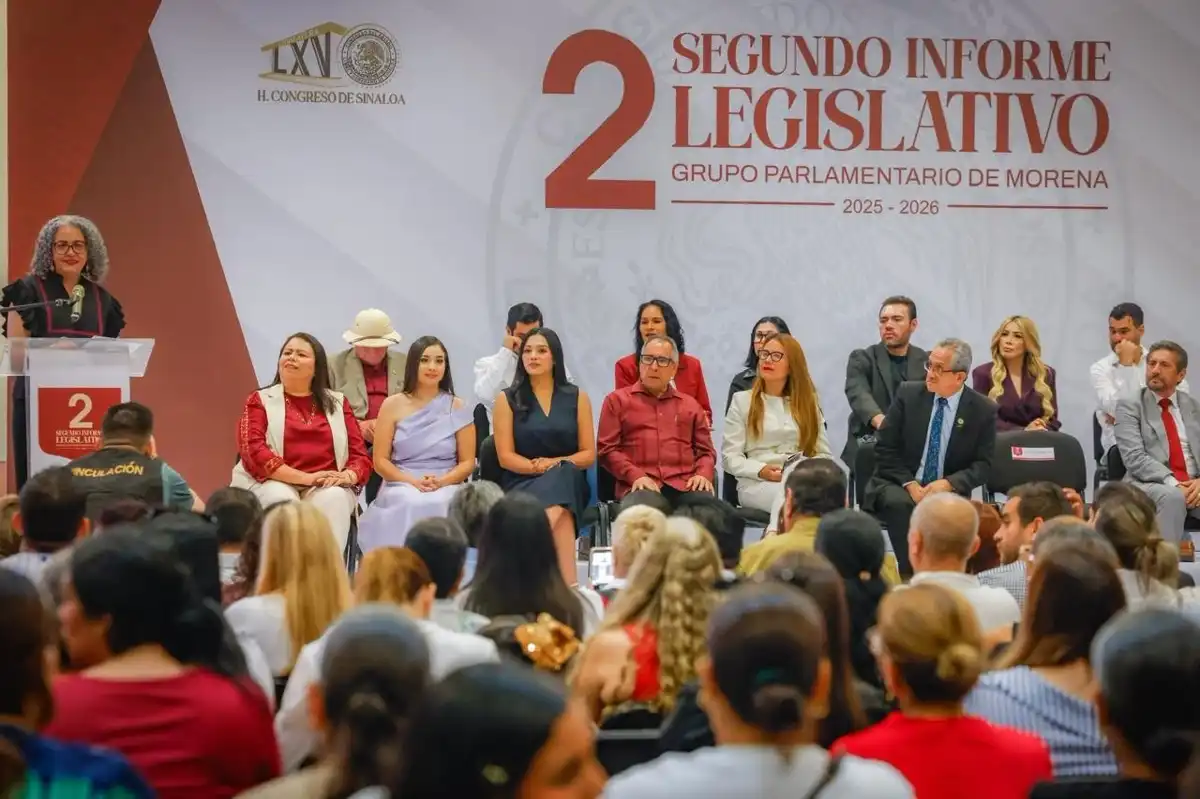 Graciela Domínguez reconoce trabajo de diputados de Morena y llama a construir la paz en Sinaloa