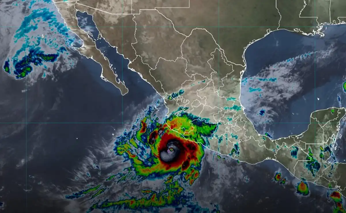 Huracán Simon categoría 4: pronostican lluvias extraordinarias en Colima y torrenciales en Jalisco y Michoacán