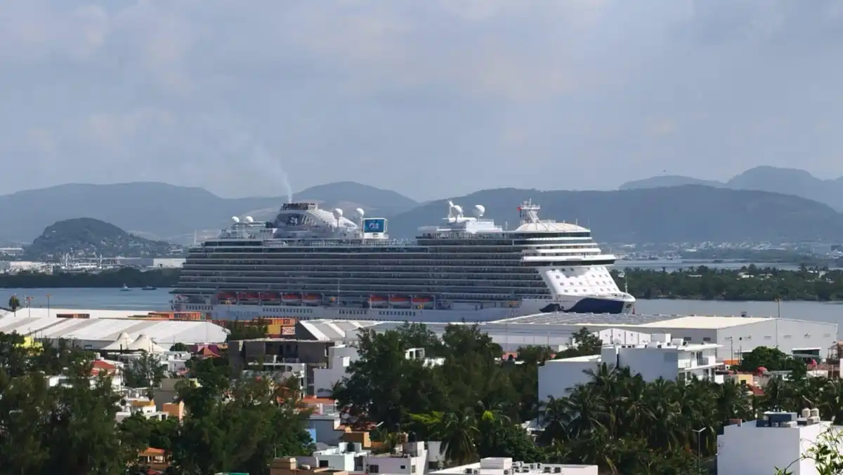 Mazatlán recibe al crucero Discovery Princess con 3,599 pasajeros