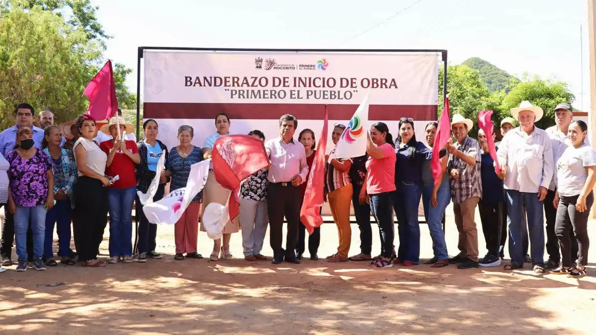 Mocorito invierte más de 2.2 millones de pesos en obras de agua potable en El Guasimal