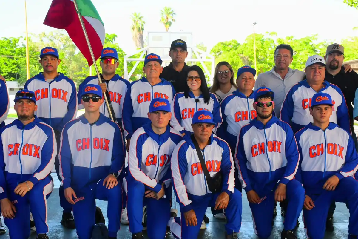 Selección Sinaloa de Béisbol parte a Ciudad Juárez para disputar el Campeonato Nacional