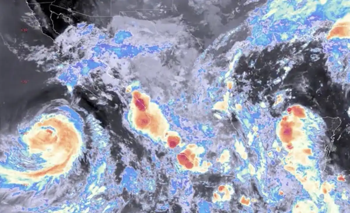 Sinaloa tendrá lluvias fuertes, calor y oleaje de hasta 2.5 metros este lunes