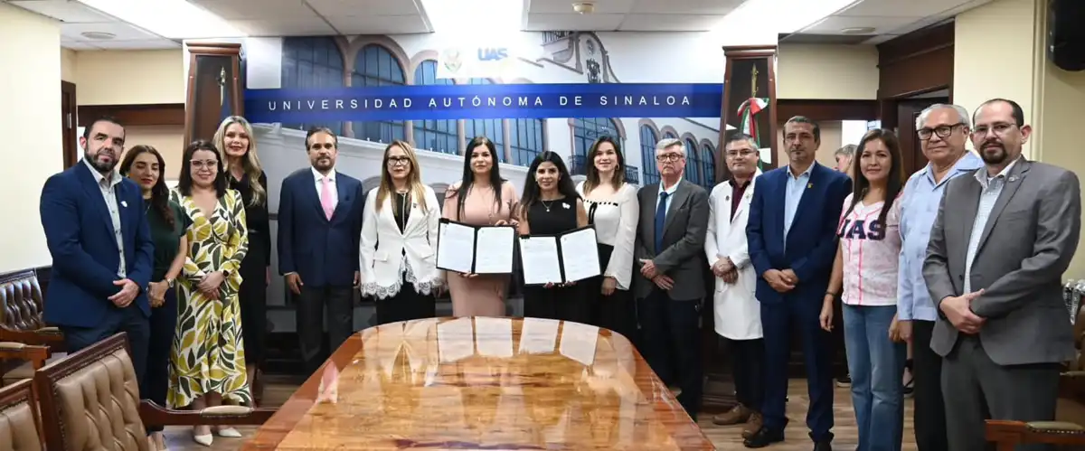 UAS y ENCAUZA firman convenio para impulsar la detección oportuna del cáncer en Sinaloa