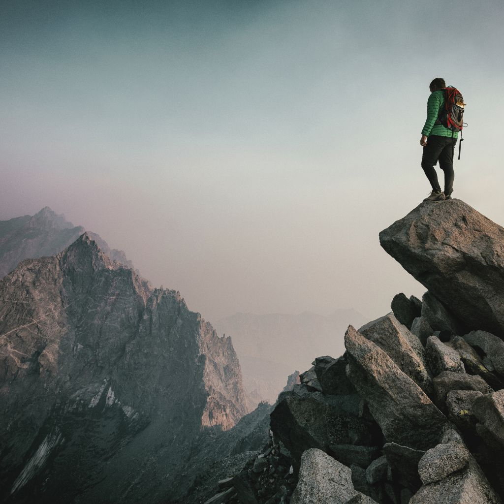 Kurze Bergmeditation