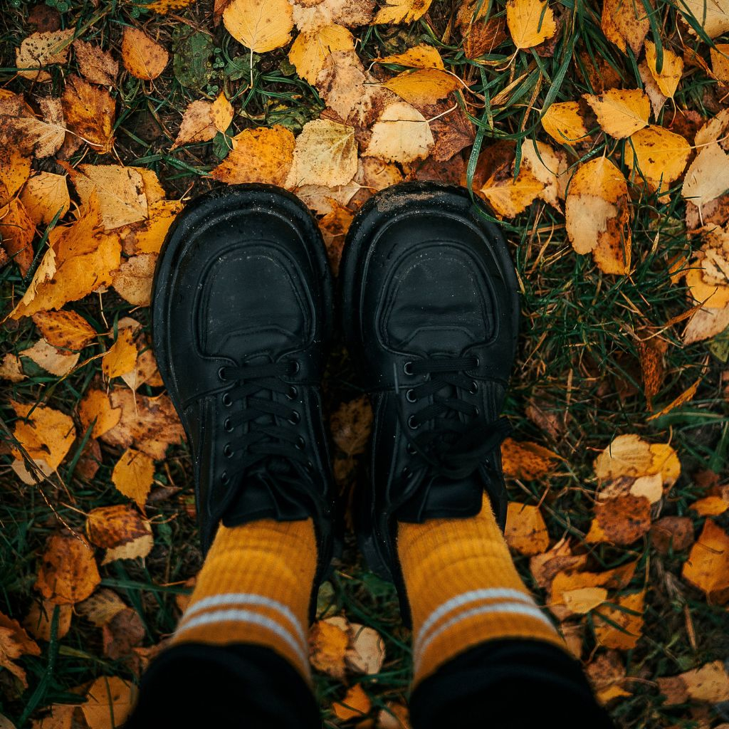 Herbstliche Gehmeditation