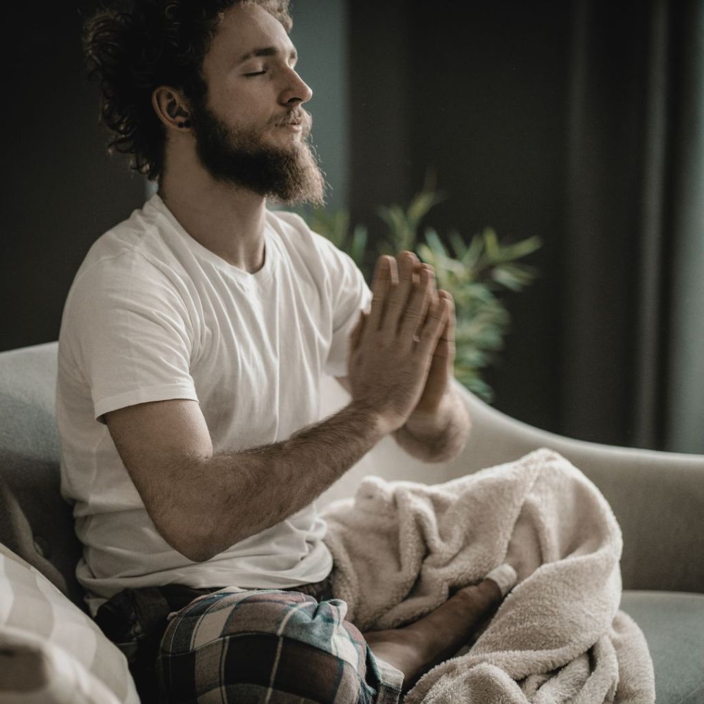 Meditation am Abend