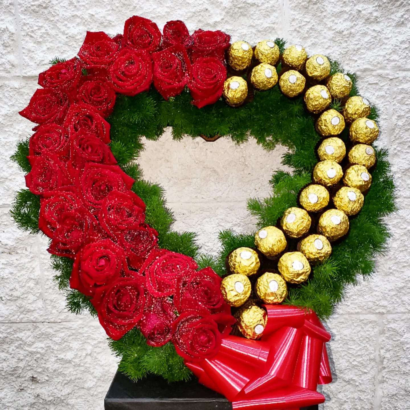 Corazón de Rosas & Ferrero Rocher