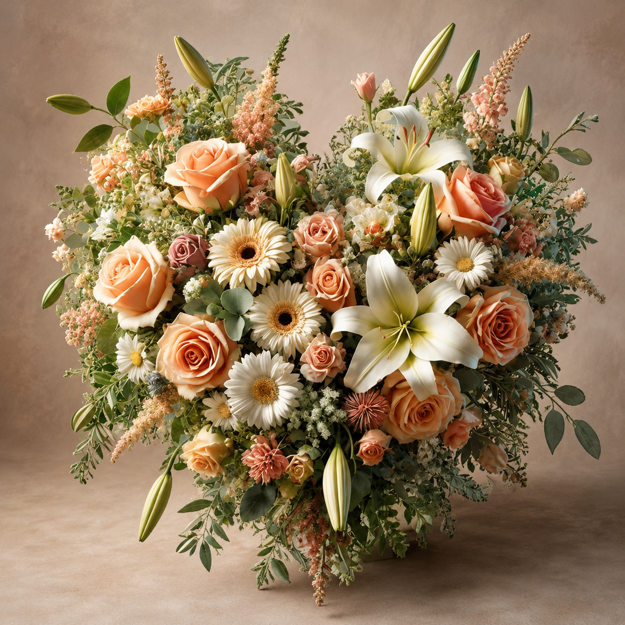 Corazon Flores Surtidas