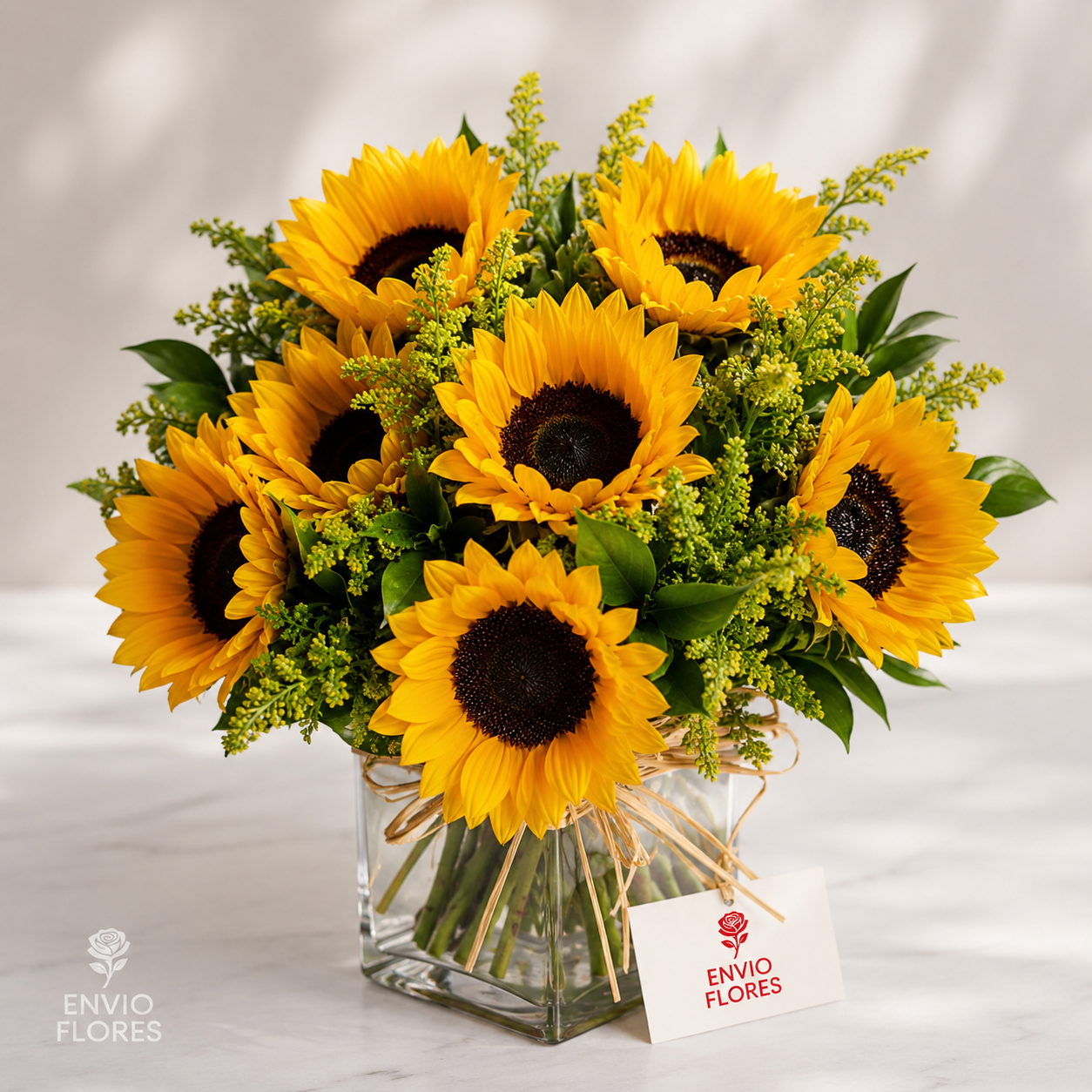 Cubo Bajo de Girasoles