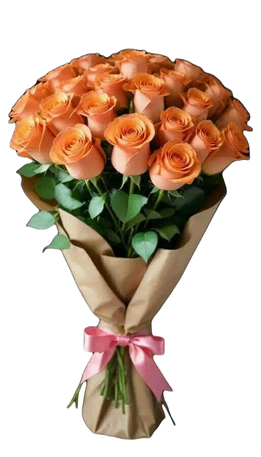 Ramo de Rosas Naranjas