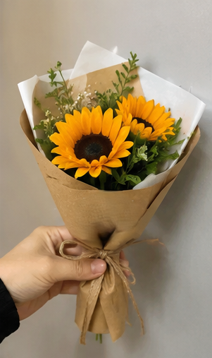 Ramo girasoles