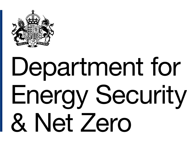 Department for Energy Security and Net Zero logo