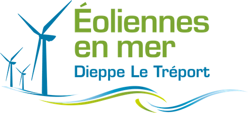 Éoliennes en Mer Dieppe Le Tréport logo
