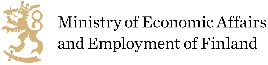 Ministry of Employment and the Economy of Finland logo