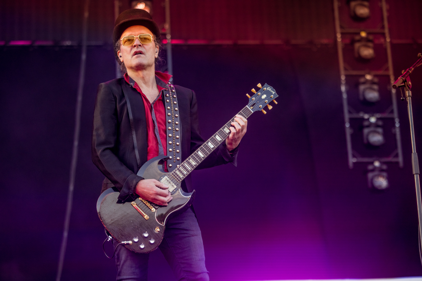 D-A-D:s energifyllda framträdande på Sweden Rock Festival 2025 - Bild 2