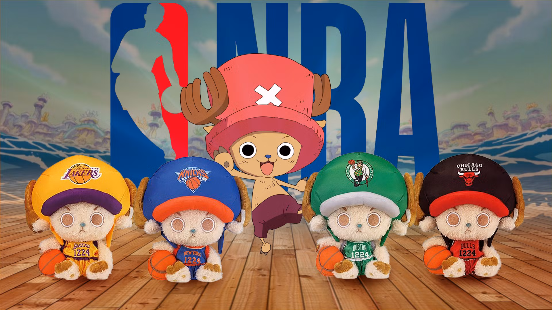 Chopper Officially Returns to the NBA in New One Piece Crossover Collection cover image