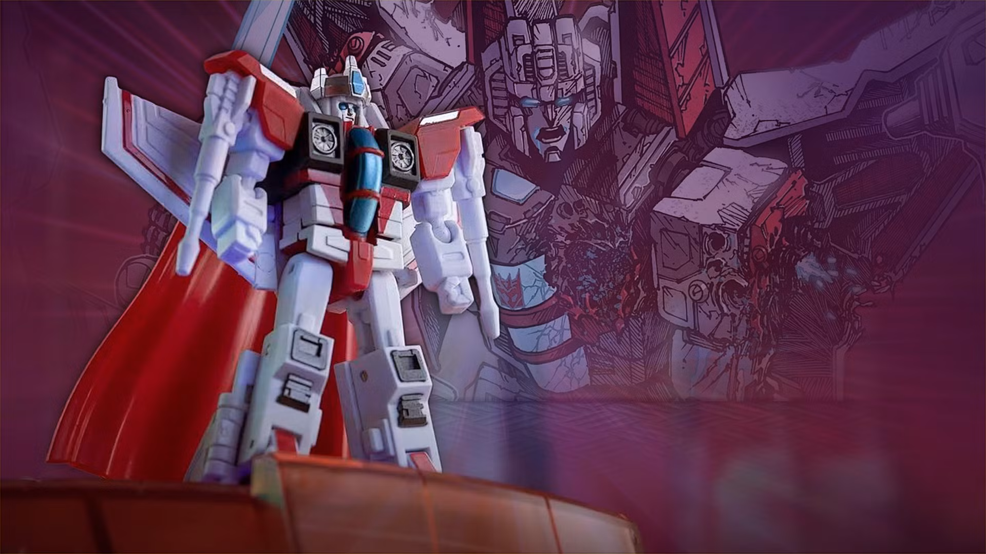 Transformers Brings Back Starscream's Most Heroic Design in New Prototype Reveal cover image