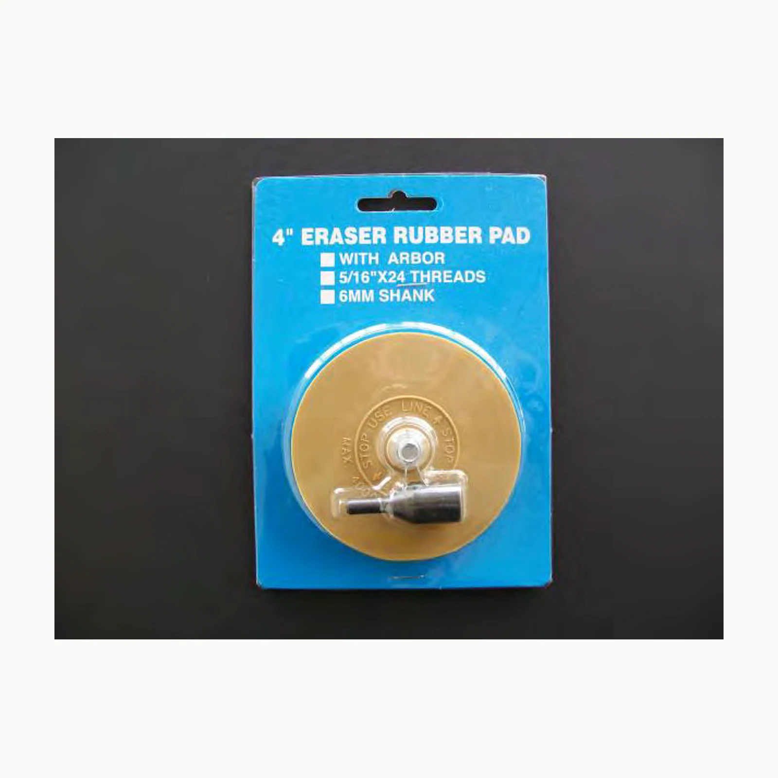 4" Rubber Eraser Shaft