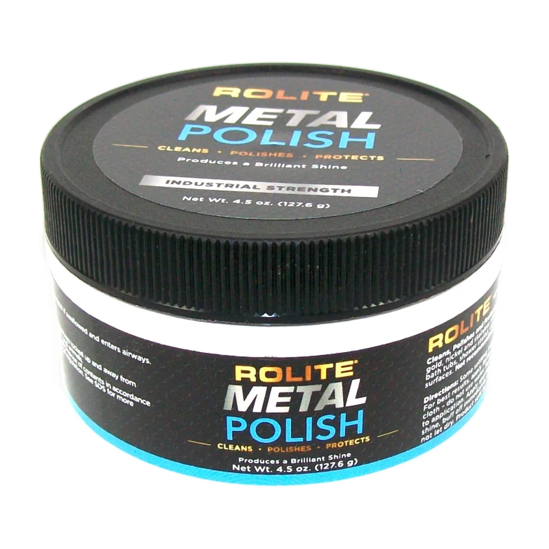 Rolite Metal Polish 4.5 Ounce Jar