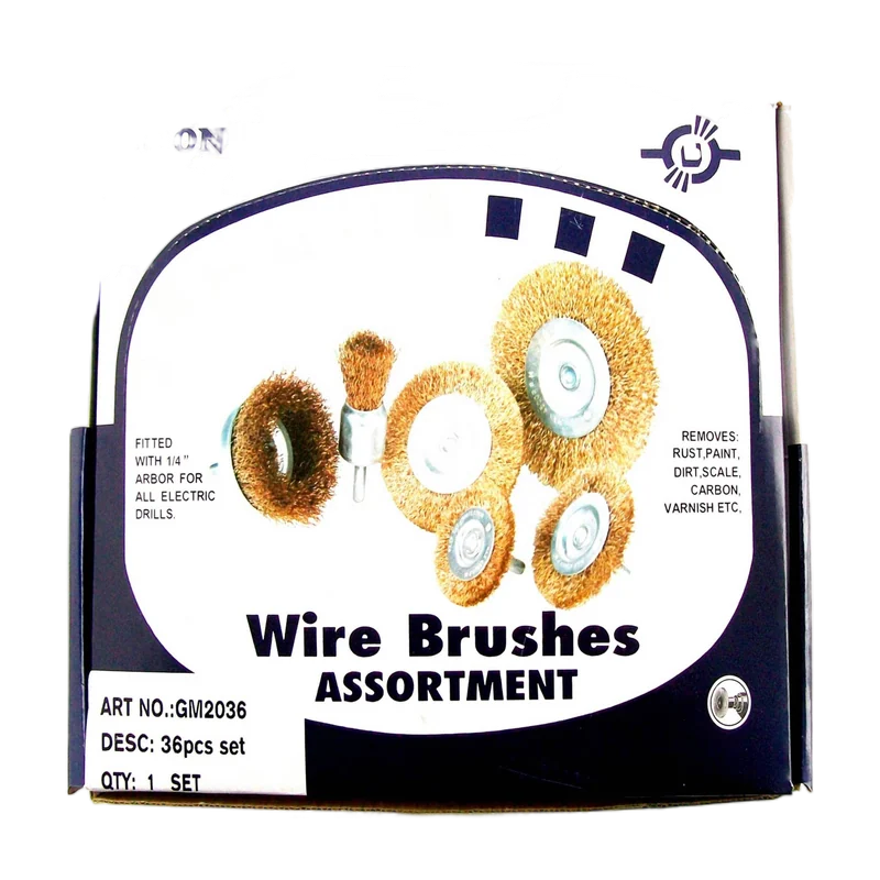 36 Piece Wire Brush Kit