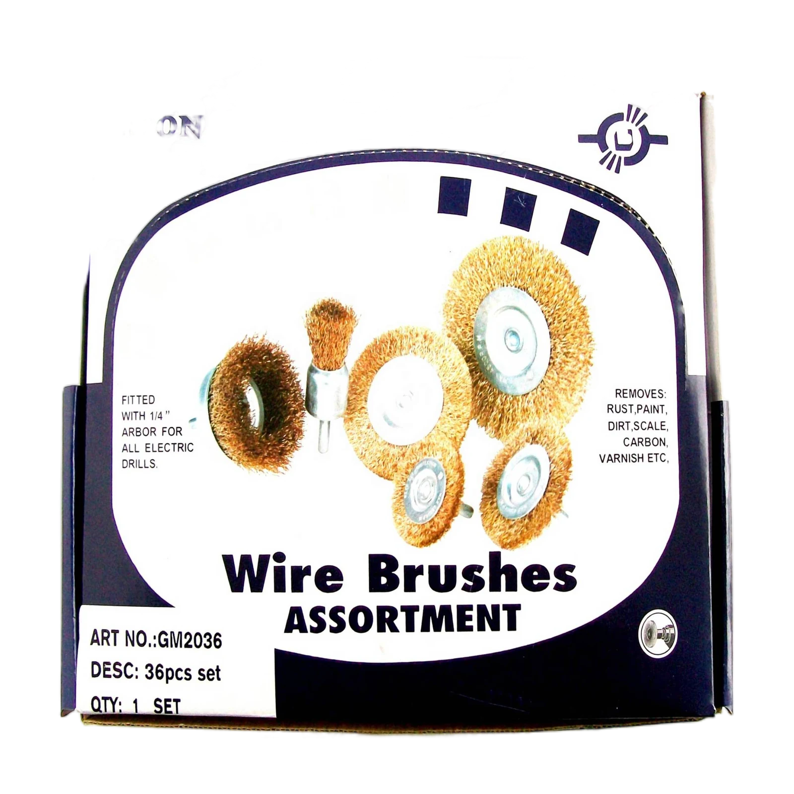 36 Piece Wire Brush Kit