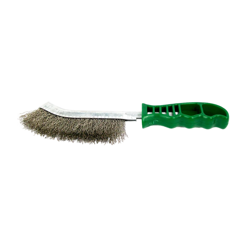 Plastic Handle Crevice Brush Stainless
