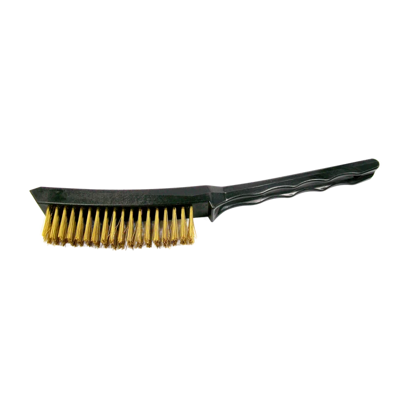 Plastic Brass Wire Brush 4 Row