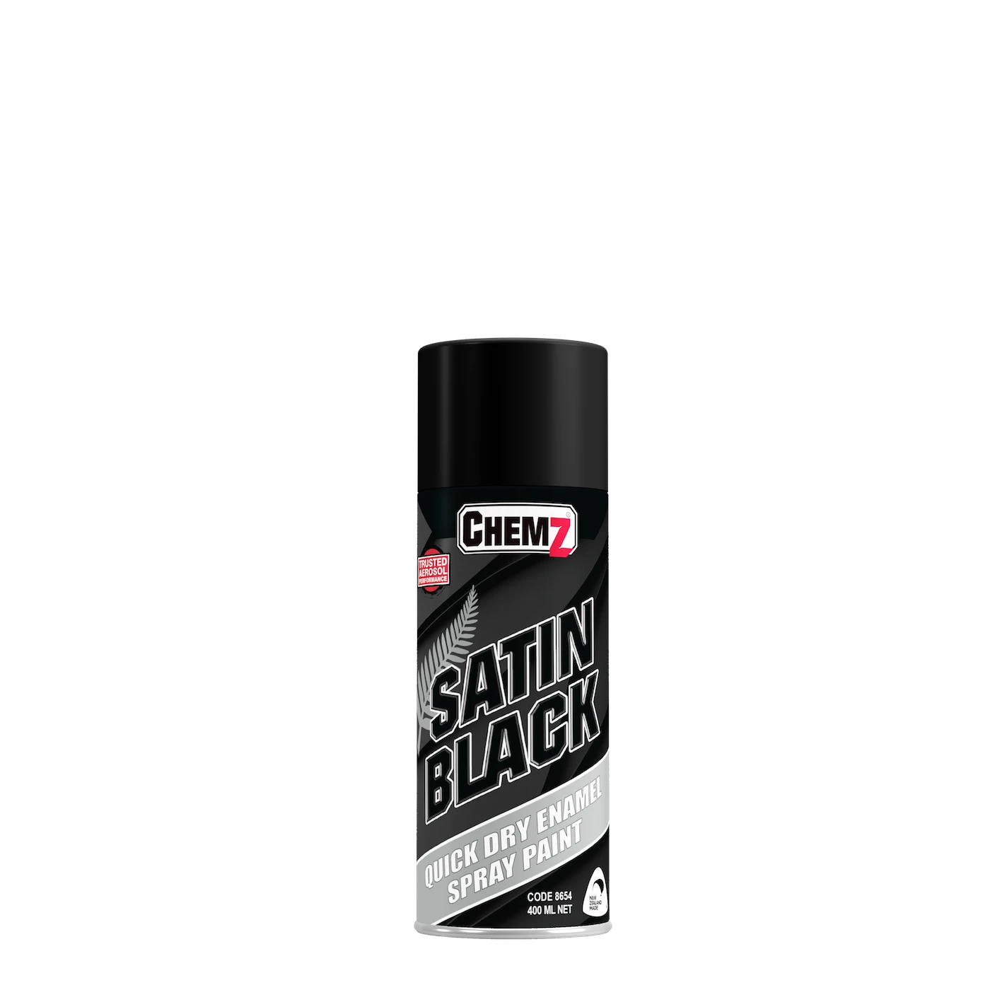 BLACK SATIN ENAMEL PAINT