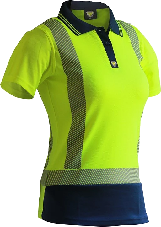 D/N S/S Microfibre Polo Women’s - Image 4