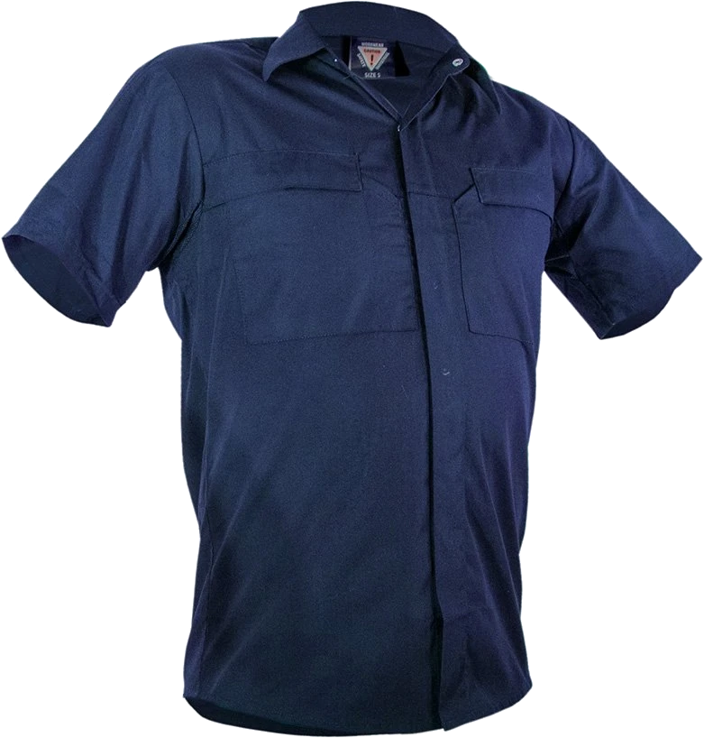 Short Sleeved Polycotton Pit Shirt - Image 4