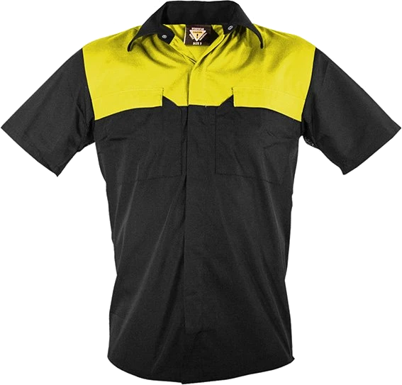 Short Sleeved Polycotton Pit Shirt - Image 5