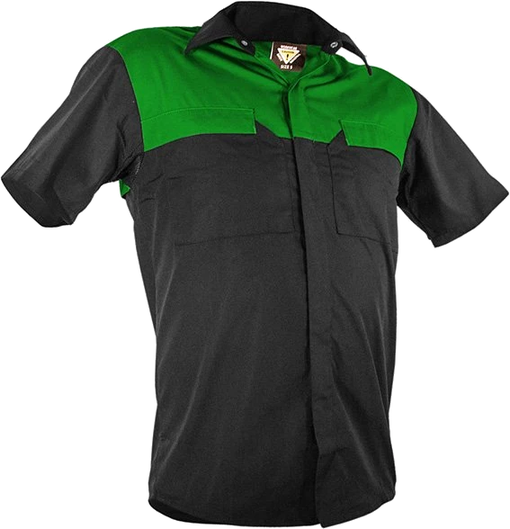Short Sleeved Polycotton Pit Shirt - Image 9