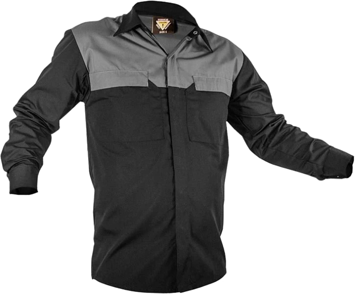 Long Sleeved Polycotton Pit Shirt - Image 8