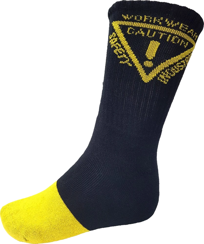 Colour Coded Worksocks 5 pack