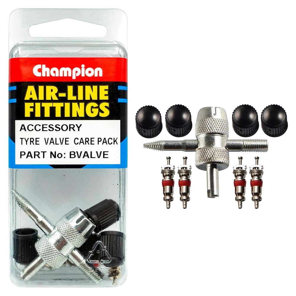 Champion Tyre Valve Care Pack