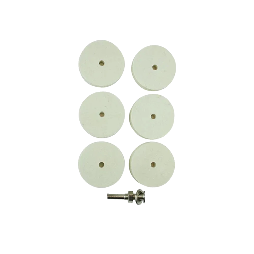 M7 2in Felt Pad Conditioning Disc Kit - Blister Pack